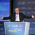 שר האוצר יובל שטייניץ כנס הרצליה 2011 (צילום: אורי פורת)