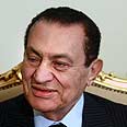חוסני מובארק נשיא מצרים ב פגישה עם ה שליח ה רוסי למזרח התיכון (צילום: AP)