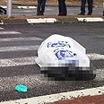 תאונה תאונת דרכים אופנוע אופנוען הרוג כביש 40 צומת מזור (צילום: נתי שפירא, דוברות זק"א)