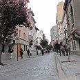 רחוב שקט בסנטיאגו צילום: יוני בן-שלום