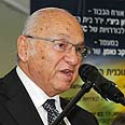 שר משפטים יעקב נאמן הרצאה כנס בר אילן (צילום: דלית שחם)