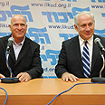 אין שריון. נתניהו וחפץ צילום: ירון ברנר