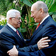 אהוד אולמרט אבו מאזן (צילום: משה מילנר, לע"מ) אהוד אולמרט אבו מאזן (צילום: משה מילנר, לע"מ)