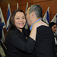 יחימוביץ' וברק. "לשבת באופוזיציה" צילום: ירון ברנר