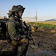 חייל צה"ל ברצועת עזה צילום: AP