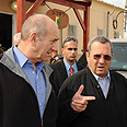 אהוד אולמרט אהוד ברק (עמוס בן גרשום, לע"מ)