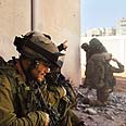 המבצע מתקדם. חיילים בעזה צילום: דובר צה"ל