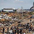הריסות בג'בליה צילום: AP