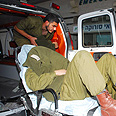 פצועי המטען בכיסופים צילום: הרצל יוסף