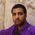 קאסים חאפיז בביקורו בישראל ב-2007 