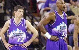 קארל מאלון ג'ון סטוקטון יוטה ג'אז