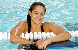 ורד בורוכובסקי שחייה