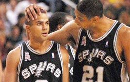 טים דאנקן טוני פארקר סאן אנטוניו ספארס