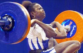 אבולין אבהומיין, הרמת משקולות סידני