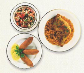 ארוחה מסורתית בפחות קלוריות