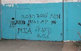 כתובות נאצה  (צילום: עמי שומן   'תחיית המתים')