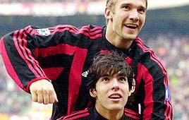 אנדריי שבצ'נקו קאקה מילאן