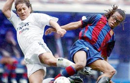 אדגר דווידס מיצ'ל סלגאדו ריאל מדריד ברצלונה