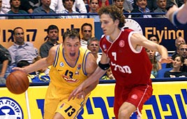 דורון שפר הפועל ירושלים שרונאס יאסיקביצ'יוס מכבי תל אביב