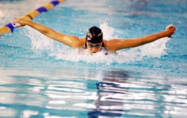 ורד בורוכובסקי שחייה פרפר