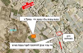 צילום אזור הפעולה