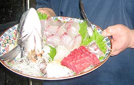 צלחת סשימי לתפארת