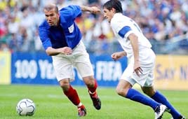 זינאדין זידאן נבחרת צרפת אדמילסון נבחרת ברזיל