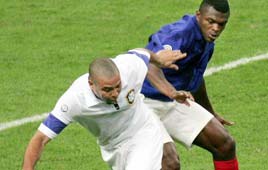 רונאלדו נבחרת ברזיל מרסל דסאי נבחרת צרפת