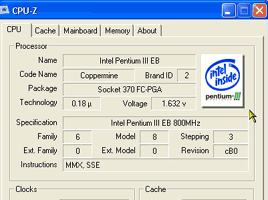 תוכנות דיאגנוסטיקה CPUZ