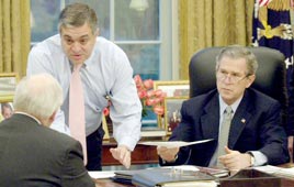 ג'ורג' בוש וג'ורג' טנט