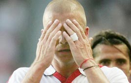 דייויד בקהאם נבחרת אנגליה יורו-2004