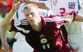 אנדרס פרוחננקובס נבחרת לטביה