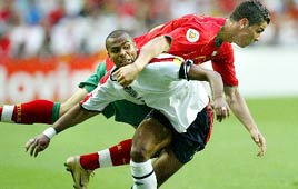 אשלי קול כריסטיאנו רונאלדו אנגליה פורטוגל