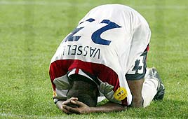 דריוש ואסל אנגליה פורטוגל פנדל יורו