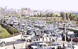 פקקים באזור השרון