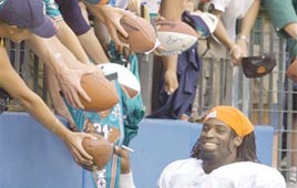 ריקי וויליאמס מיאמי דולפינס