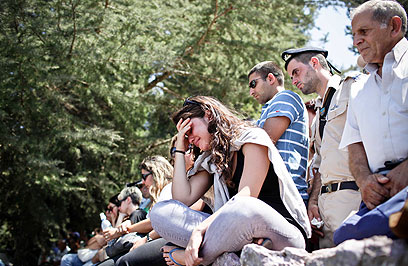 אף עין לא נותרה יבשה. בלווית רנ"ג אברהמי (צילום: נועם מושקוביץ)