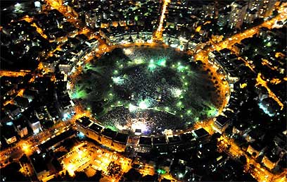 ההפגנה בכיכר המדינה 