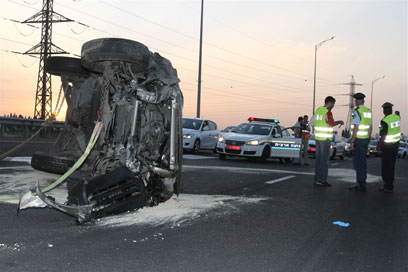 התאונה בכביש מס' 1 התאונה בכביש מס' 1