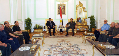 מורסי וטנטאווי, היום (צילום: AFP)