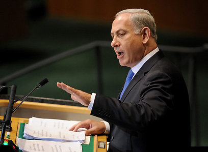 נתניהו. "קו אדום מונע מלחמה, לא מוביל אליה" (צילום: EPA)