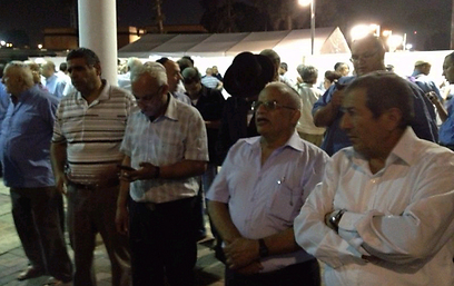 "יש המון קושי לנגוס באוכל הלעוס הזה". ועידת הליכוד, הערב (צילום: מוטי קמחי)