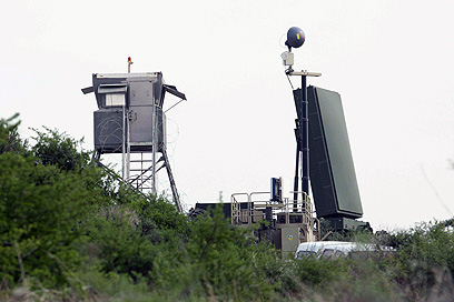 חלק נוסף מהמערכת שהוצב בגוש דן (צילום: עידו ארז)