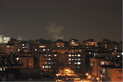 הנפילה בראשון לציון (צילום: נאור עיני)