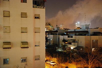 "שני פיצוצים חזקים". ראשון לציון (צילום: איליה שפירו)