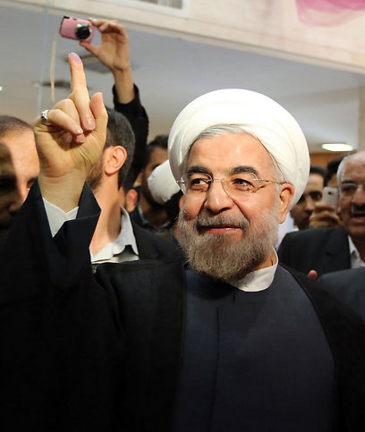 רוחאני. נבחר (צילום: AFP)