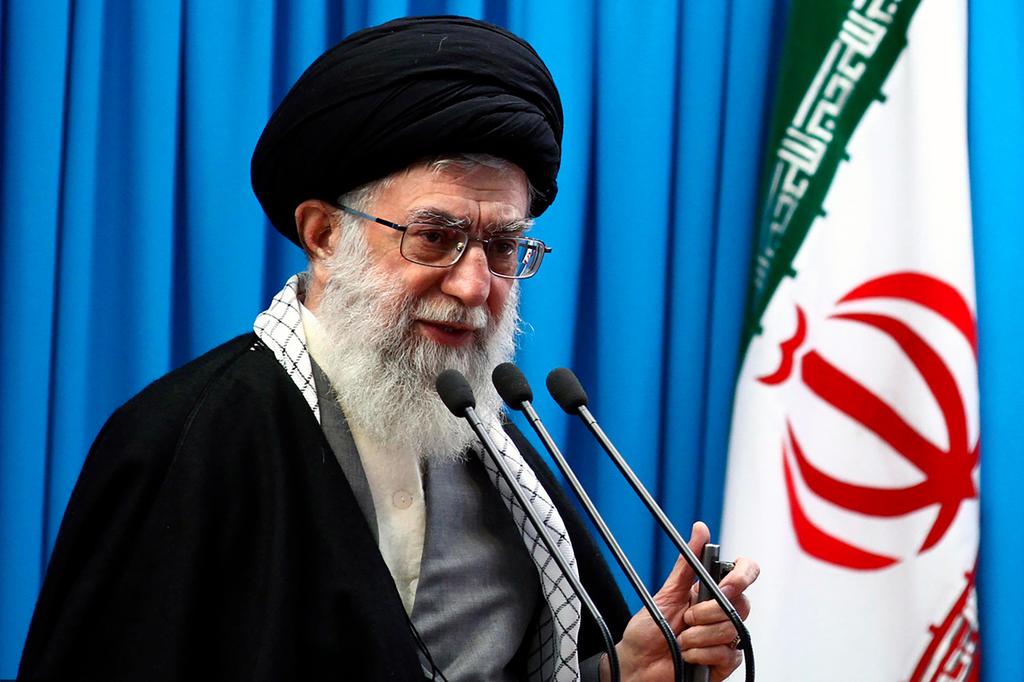 המנהיג העליון של איראן, עלי חמינאי  (צילום: AP)