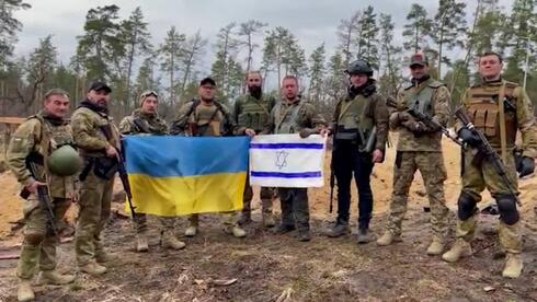 Редкое видео: израильские добровольцы в армии Украины говорят на иврите